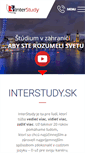 Mobile Screenshot of interstudy.sk